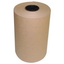 Zoro Select 6Twr0 Kraft Paper Rolls, 12 In Roll Width, 1, 200 Ft Roll Length, picture