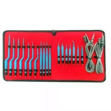 Bipolar Forceps Set of 20 pcs High class Bipolar forceps Cables Electrosurgical picture