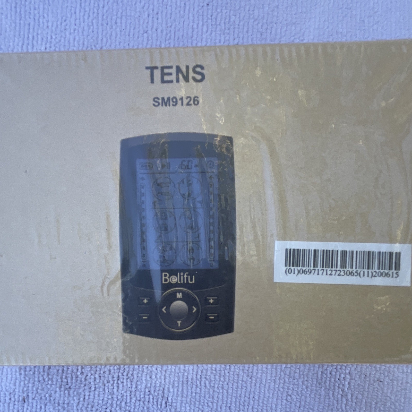 Belifu TENS Unit SM9126 2-Channel Dual Channel Handheld Pain Therapy