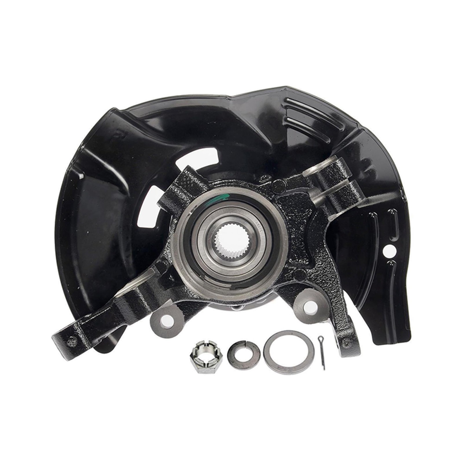 Front Left Steering Knuckle and Wheel Bearing Hub For Kia Optima