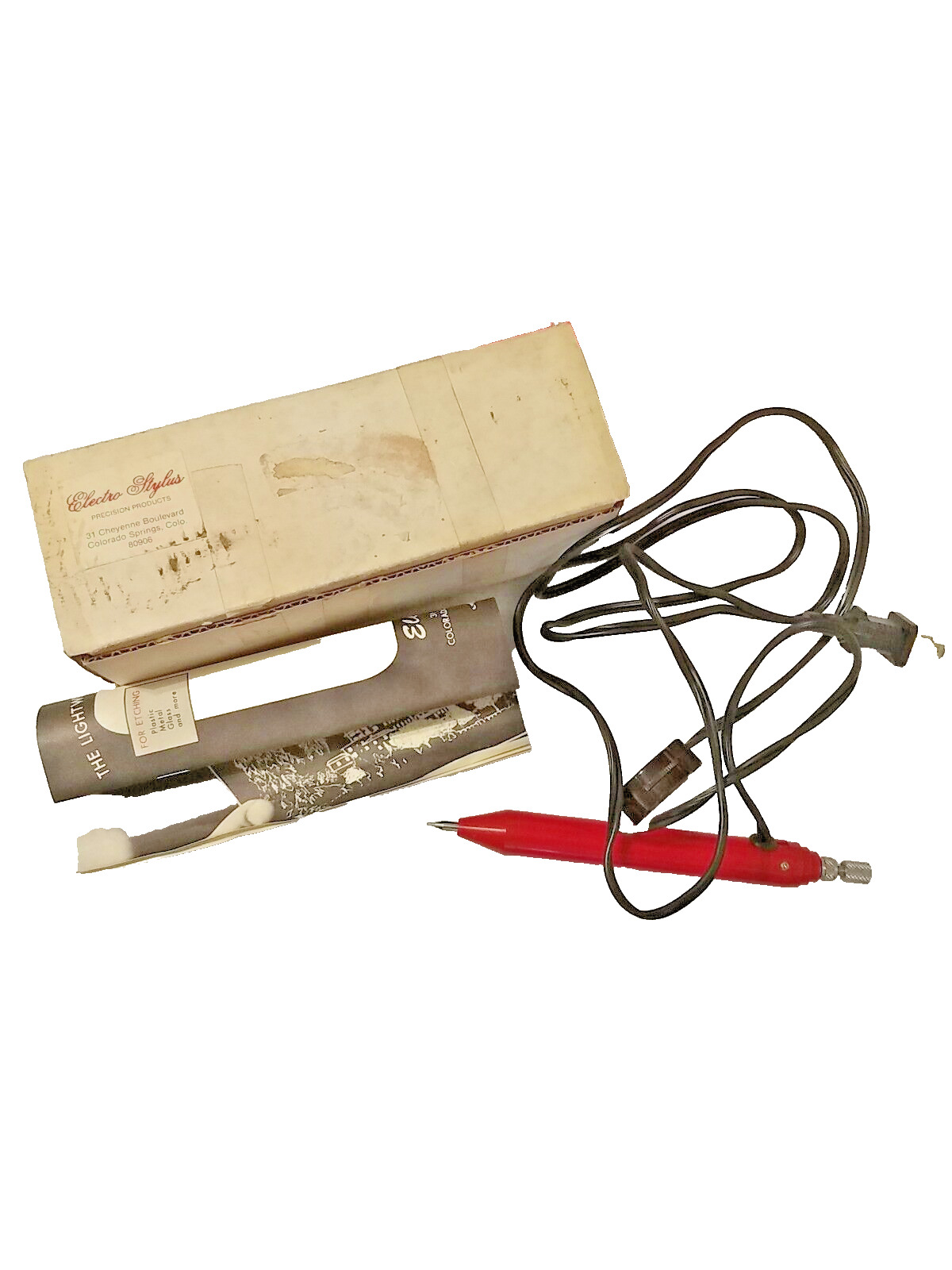Vintage Electro Stylus Marking Tool Engraver Metal Marker