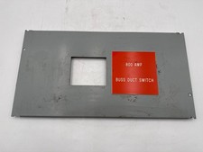 Siemens 6JJ61 Mount Mounting Plate COVER ONLY FCII Switchboard 400A 600V 10x19 picture