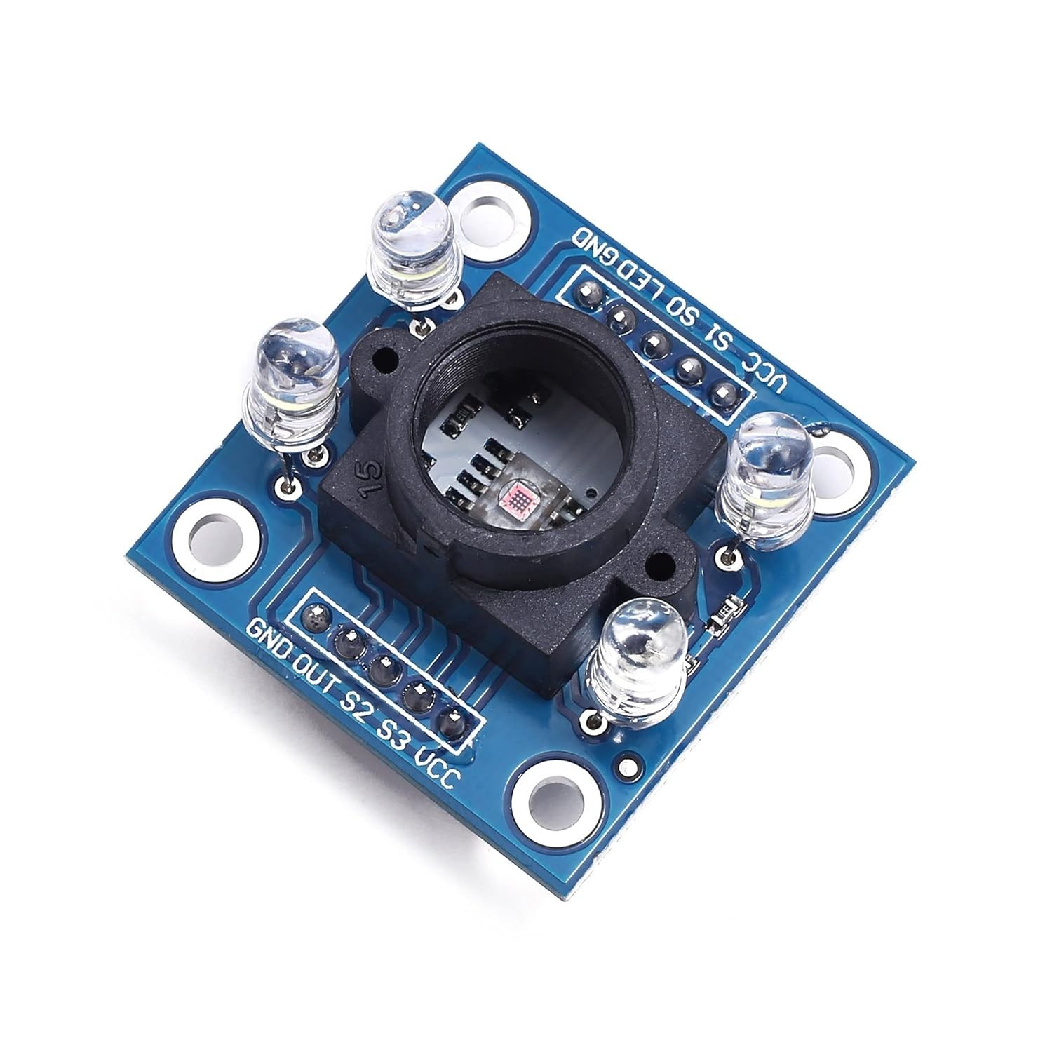 Teyleten Robot GY-31 TCS3200 TCS230 Color Sensor Module Color Recognition Sensor Teyleten Robot GY-31 TCS3200 TCS230 Color Sensor Module Color Recognition Sensor