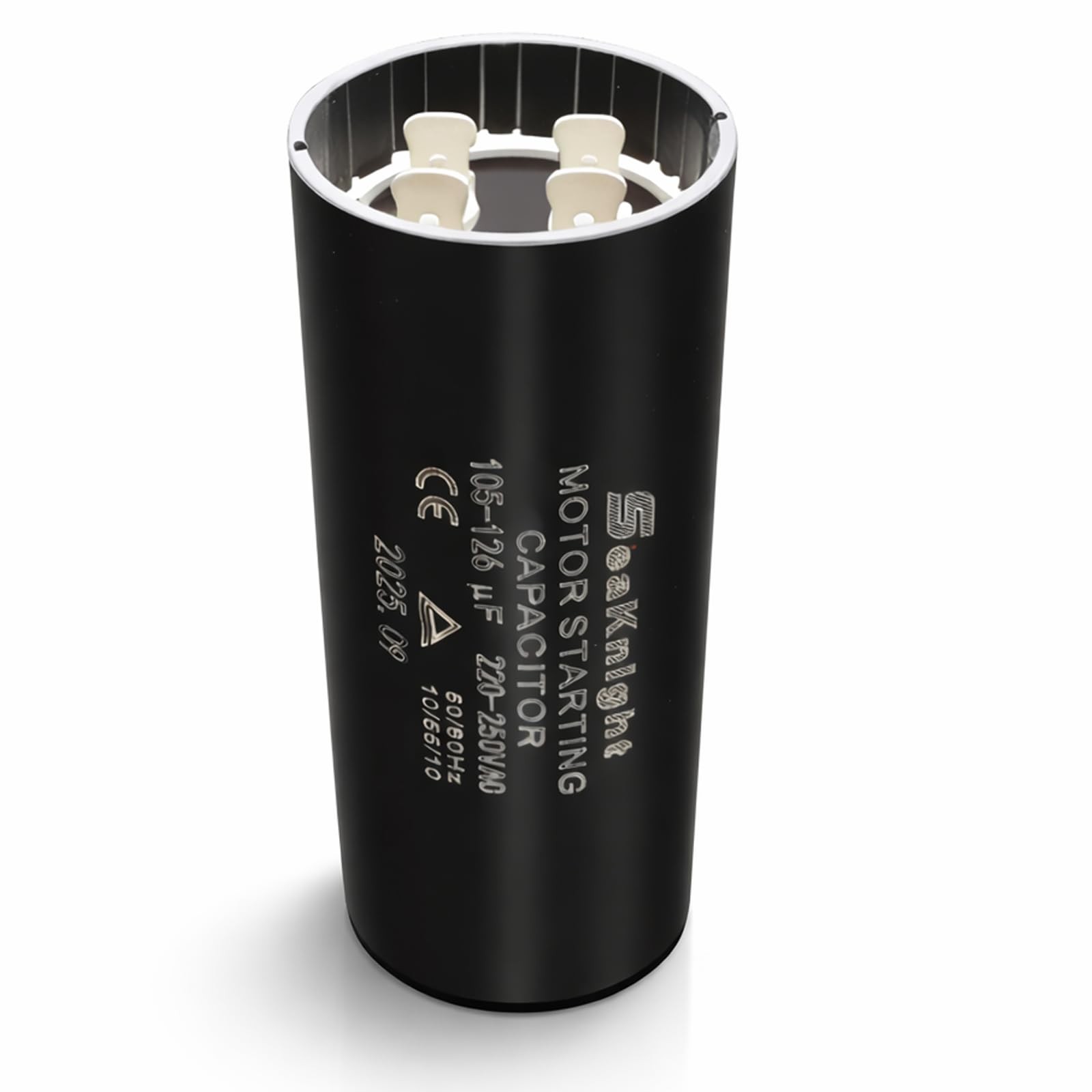 105-126 uf MFD Motor Start Capacitor 220-250VAC Replacement for Compatible... 105-126 uf MFD Motor Start Capacitor 220-250VAC Replacement for Compatible...