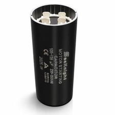 105-126 uf MFD Motor Start Capacitor 220-250VAC Replacement for Compatible... picture
