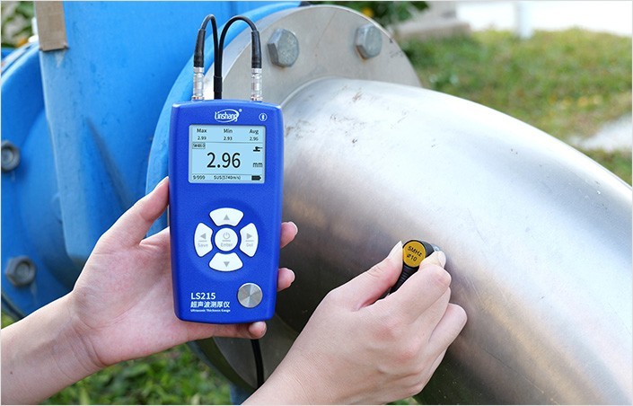 Ultrasonic Thickness Gauge Range 0.04–12.60  in Ultrasonic Thickness Measuring