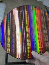 silicon wafer 12” 300mm copper pattern reclaim  picture
