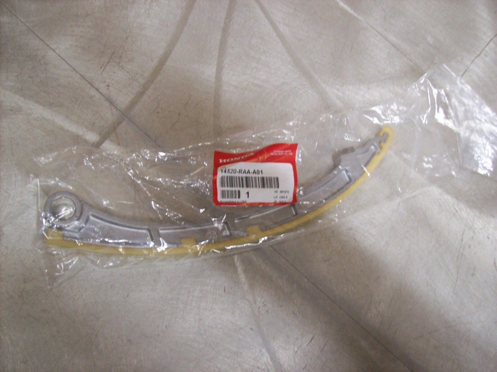 v7) Honda Genuine OEM Timing Chain Guide 14520-RAA-A01 v7) Honda Genuine OEM Timing Chain Guide 14520-RAA-A01