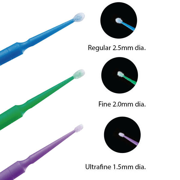 400pcs micro applicator tips micro brush Regular/Fine/Ultra dental Beauty