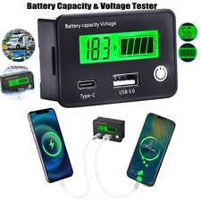 Battery Capacity Voltmeter Tester Lithium Voltage Meter Test Tool Gauge Monitor picture