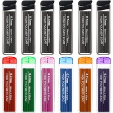 HESTYA 360 Pcs Colored Mechanical Pencil Leads 30 Count (Pack of 12), Black picture