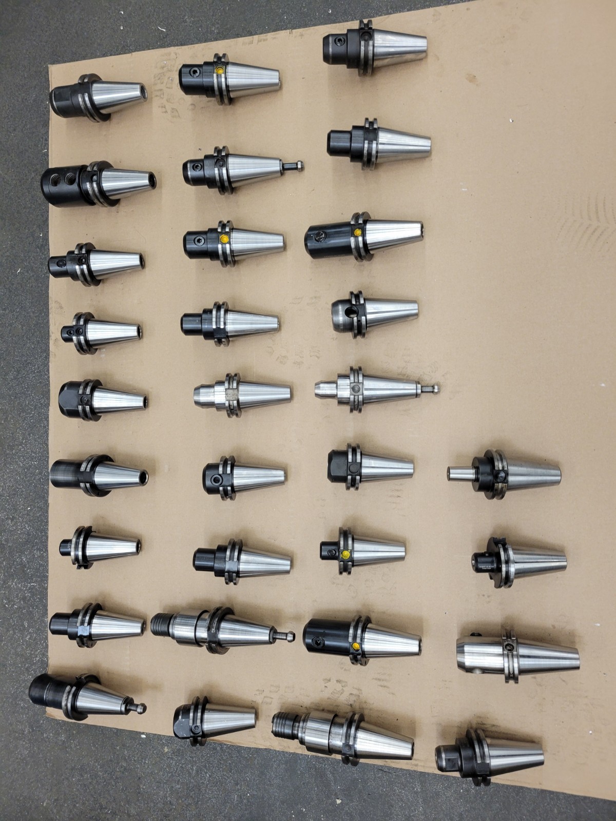 CAT 40 CNC Toolholders, SURPLUS LOT CAT 40 CNC Toolholders, SURPLUS LOT