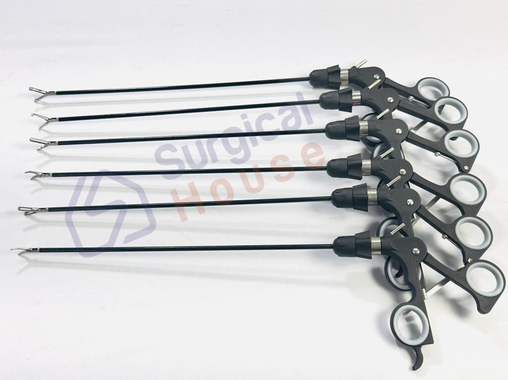 Laparoscopy GrasperSet Of 6 Laparoscopic Surgical Instruments 5mmx330mm New Set. Laparoscopy GrasperSet Of 6 Laparoscopic Surgical Instruments 5mmx330mm New Set.
