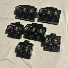 Lot Of 6 Vintage Pushmatic P4220 P4315 P4320 15A 20A Amp Circuit Breakers Tested picture