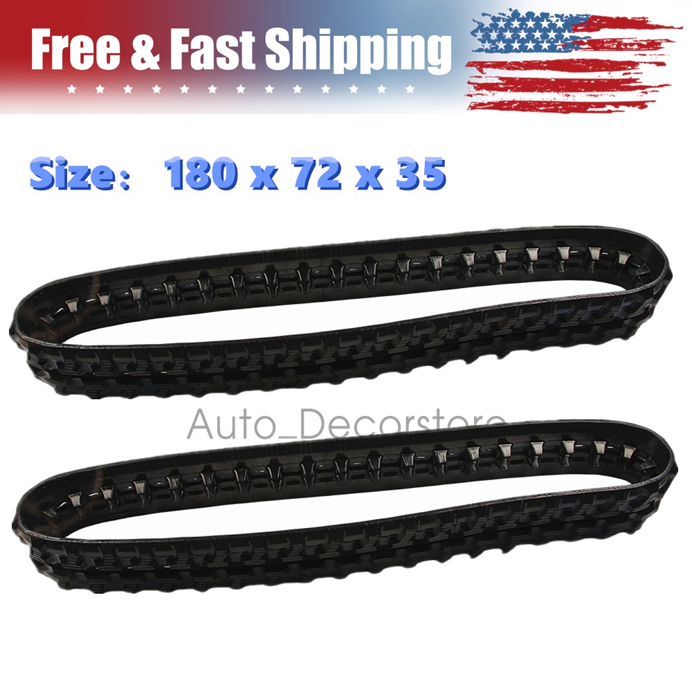 2 Sets For JCB 8008CTS Rubber Track - 180x72x35 - Cross Application Tread 2 Sets For JCB 8008CTS Rubber Track - 180x72x35 - Cross Application Tread