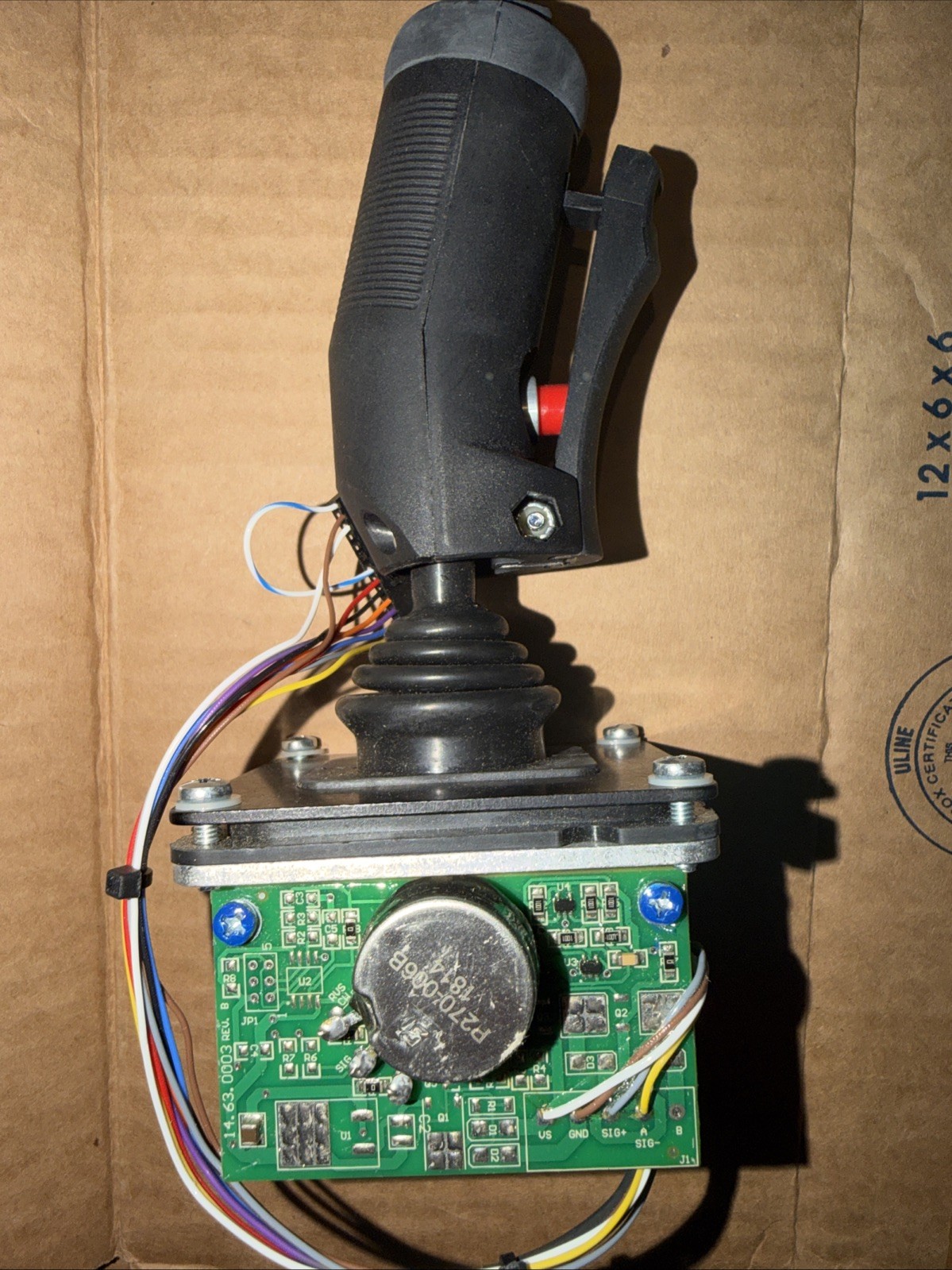 Upright 501882-000 CONTROLLER - JOYSTICK ITT STYLE NEW OPEN BOX