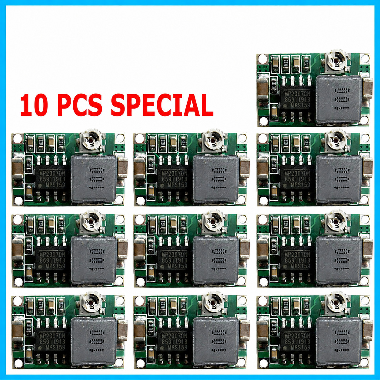 10X Mini360 3A DC Voltage Step Down Power Converter Buck Module 3.3V 5V 9V 12V 10X Mini360 3A DC Voltage Step Down Power Converter Buck Module 3.3V 5V 9V 12V