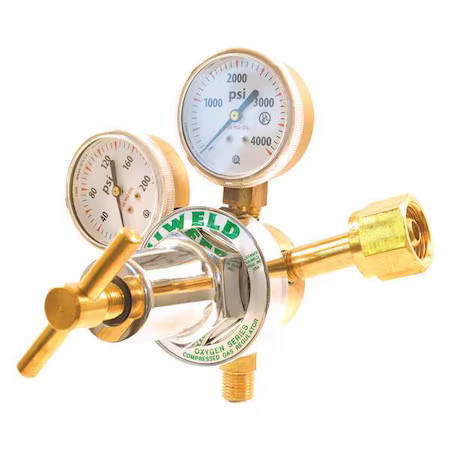 Uniweld Ruh8210 Stage Regulator, Oxygen, Single Stage, 0.908\ Uniweld Ruh8210 Stage Regulator, Oxygen, Single Stage, 0.908\