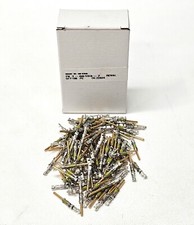 Box Of 100 ~ Amp TE Connectivity 1-66103-7 Connector Pins 20-24 Awg ~ Gold Crimp picture