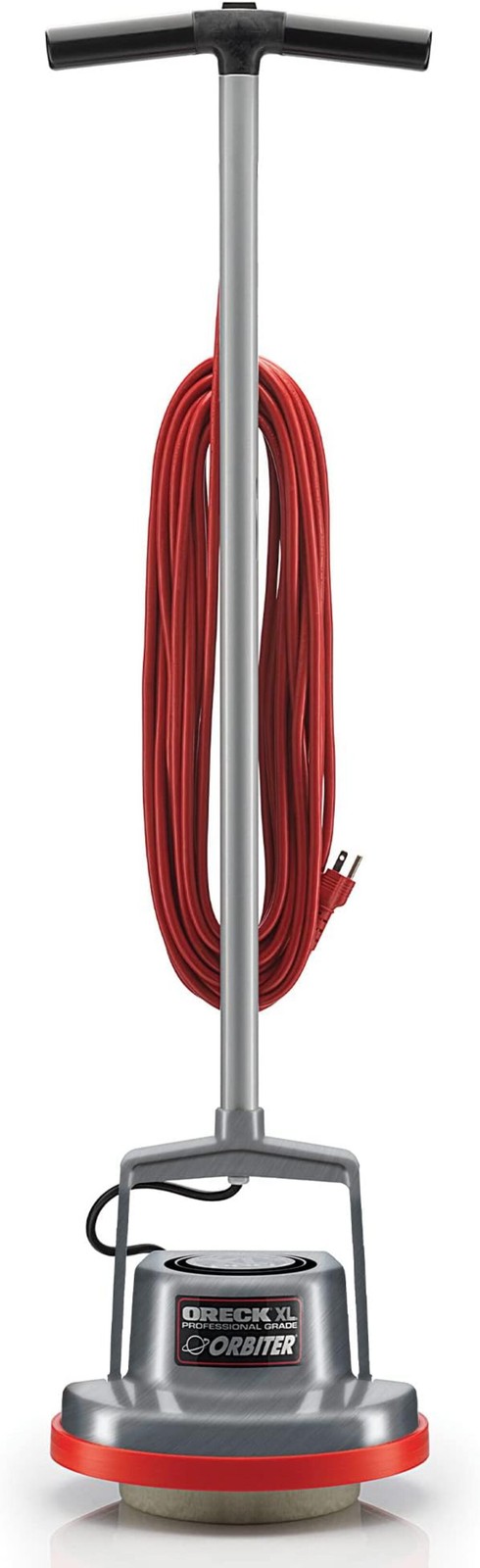 ORECK COMMERCIAL ORBITER HARD FLOOR CLEANER MACHINE GRAY/RED ORB550MC ORECK COMMERCIAL ORBITER HARD FLOOR CLEANER MACHINE GRAY/RED ORB550MC