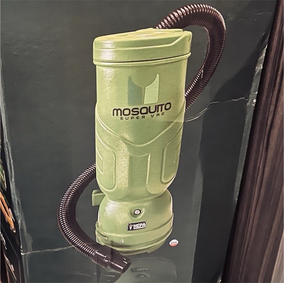 Mosquito Super Vac HEPA Filter Canister Vacuum Cleaner
