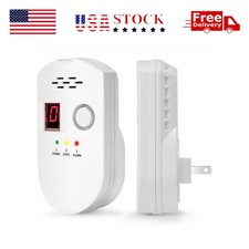 Digital Gas Leak Detector Alarm Sensor Propane Butane Methane Natural Gas Catch picture