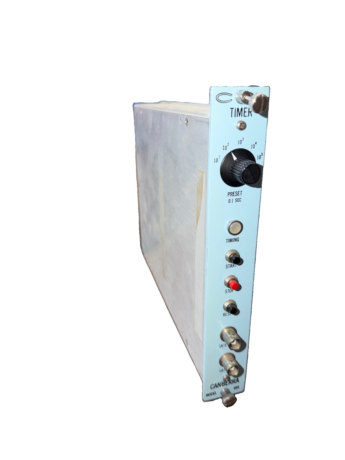 Canberra Model 893 Timer NIM Module Vintage Nuclear Radiation Lab Equipment Canberra Model 893 Timer NIM Module Vintage Nuclear Radiation Lab Equipment