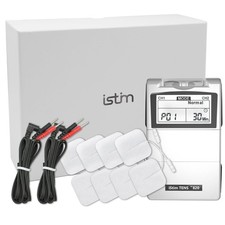 iStim Tens Unit Stimulator Machine - EV820 with 8 Electrodes 9 Piece Set picture