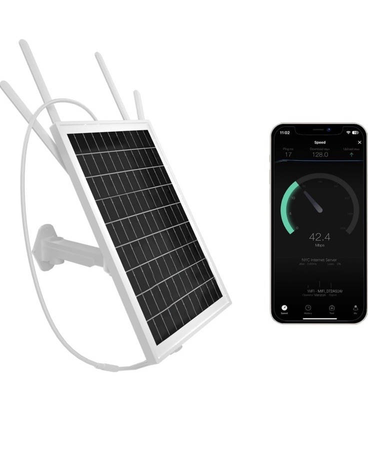 Solar WiFi Extender, Solar Powered WiFi Extender Signal Booster Outdoor 2.4GHz Solar WiFi Extender, Solar Powered WiFi Extender Signal Booster Outdoor 2.4GHz