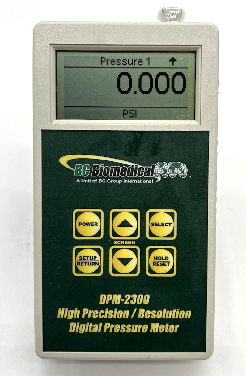 Digital Pressure Meter BC Biomedical DPM 2300 Digital Pressure Meter BC Biomedical DPM 2300