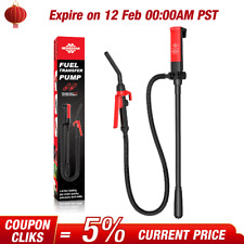 Battery Powered Electric Fuel Transfer Siphon Pump Gas Oil Water Liquid 2.2 GPM picture
