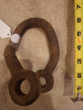 Vintage Universal Tractor Plow Drawbar NICE Clevis Original 6