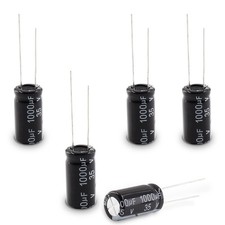 Cionyce 35V 1000uF Aluminum Radial Electrolytic Capacitor, 5 PC picture