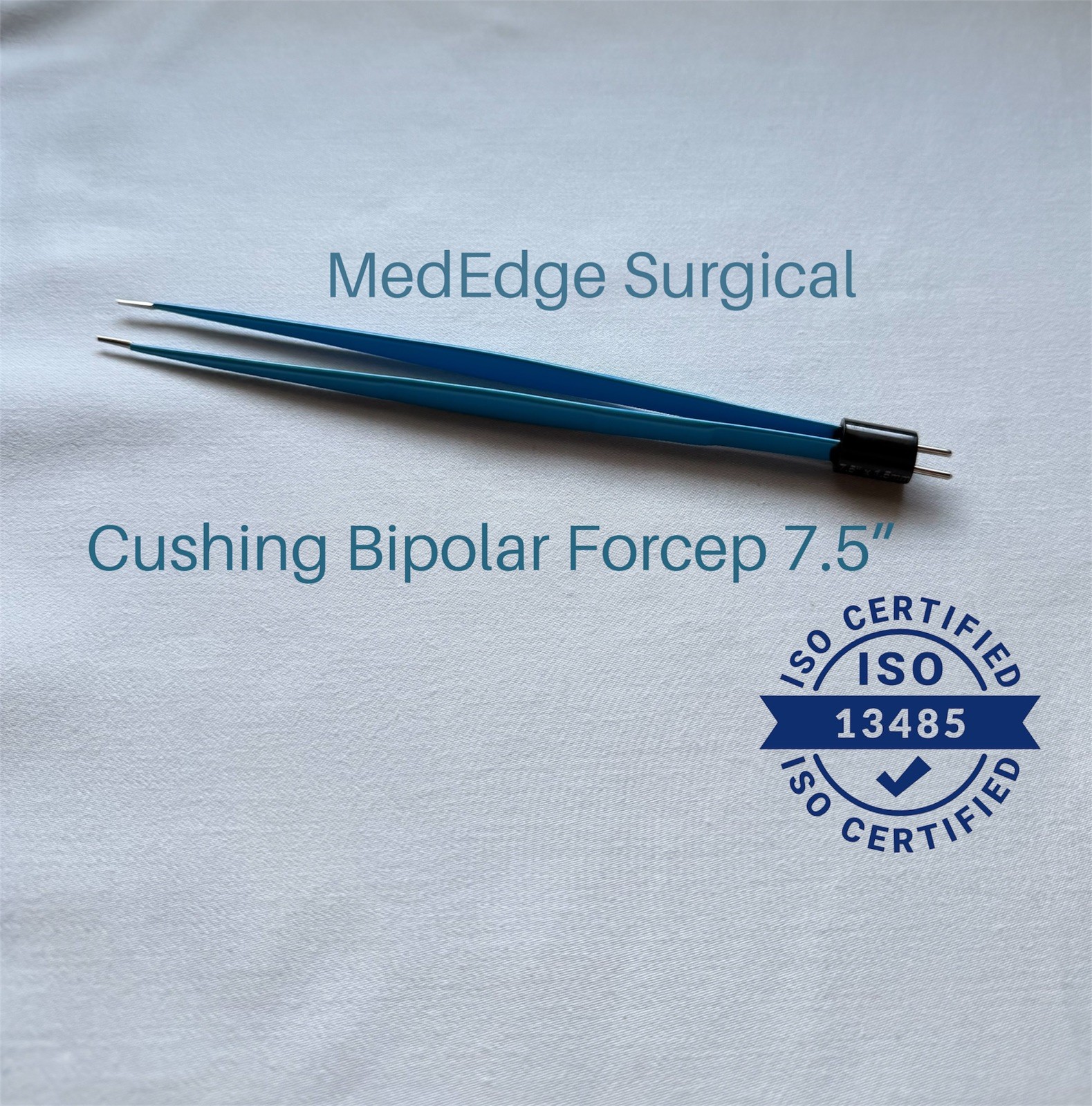 Cushing Bipolar Forceps, Insulated 7.5” 1.5mm tip Cushing Bipolar Forceps, Insulated 7.5” 1.5mm tip