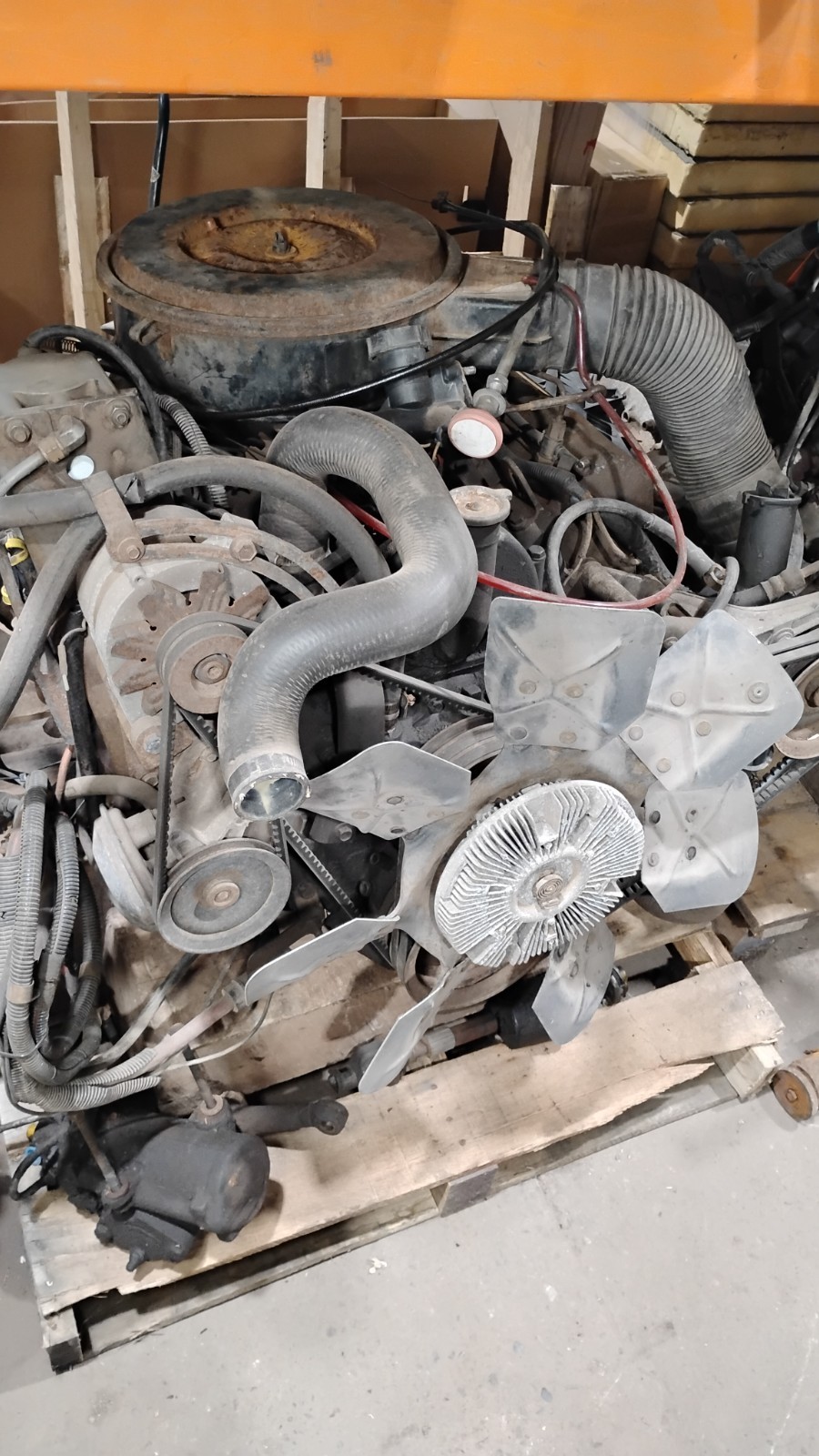 1984 Ford F-250 F-350 6.9 IDI Diesel Engine Complete T-19 Trans PTO Hyd Pump 1984 Ford F-250 F-350 6.9 IDI Diesel Engine Complete T-19 Trans PTO Hyd Pump