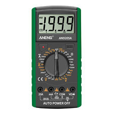 ANENG AN9205A Digital Multimeter 3 1/2 LCD Display 1999 Count Manual  Q8D9 picture