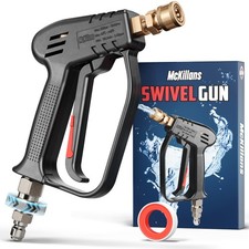 McKillans Short Pressure Washer Gun with Swivel High Pressure Water 4000PSI M22 picture