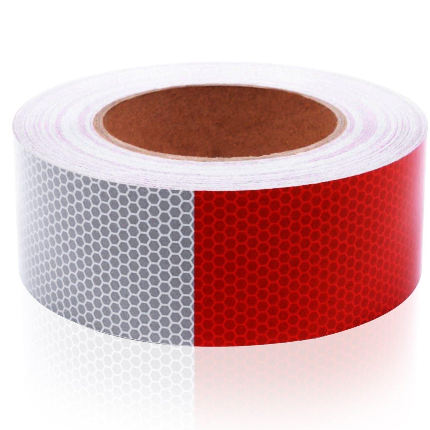 Conspicuity Tape DOT-C2 Approved Reflective Trailer Red White 2”x150’ -1 Roll Conspicuity Tape DOT-C2 Approved Reflective Trailer Red White 2”x150’ -1 Roll