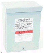 PhazPak PR-1.5, 1 1/2 H.P. Phase converter full assembly picture