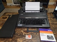 Brother AX-22 Black Electronic Typewriter | Works Great | Bonus Ribbons picture