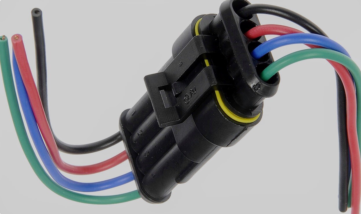 2/3/4/6-Pin Way Car Waterproof Male Female Electrical 18AWG Wire Connector Plug 2/3/4/6-Pin Way Car Waterproof Male Female Electrical 18AWG Wire Connector Plug