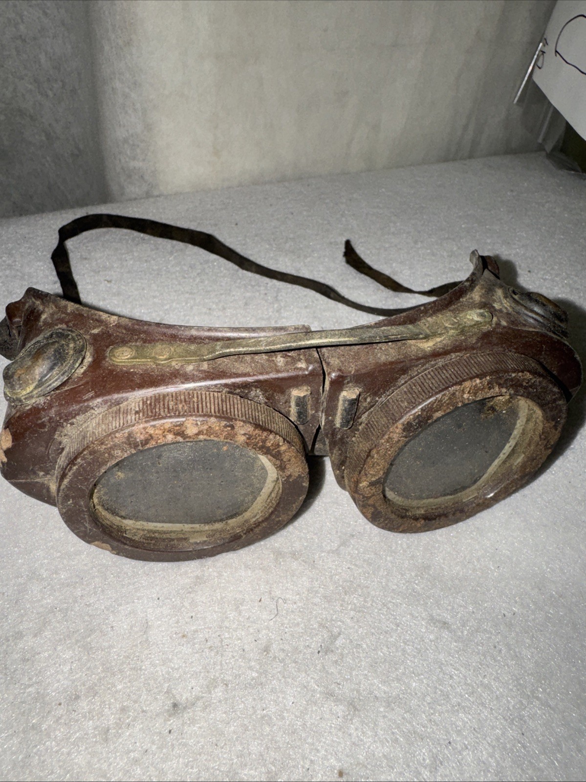 Rare Vintage Willson Safety Glasses Goggles (Maybe For Gas Welding?) Rare Vintage Willson Safety Glasses Goggles (Maybe For Gas Welding?)
