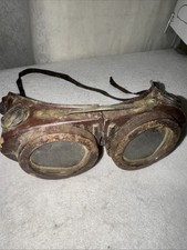 Rare Vintage Willson Safety Glasses Goggles (Maybe For Gas Welding?) picture