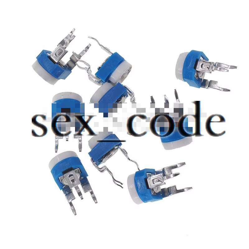 5PCS RM065-104  100K Blue-white, adjustable resistor, potentiometer WH06-2 #TT
