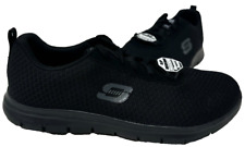 Skechers Women's Bronaugh SR Work Shoes Black Wide Size:9 #77210W 138D picture