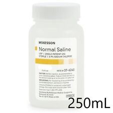Normal Saline USP Solution Sodium Chloride 0.9%Solution Bottle,250mL  picture