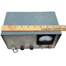 Vintage Simpson DC Milliamp Meter 0-1 mA Custom Electronic Test Equipment Parts picture