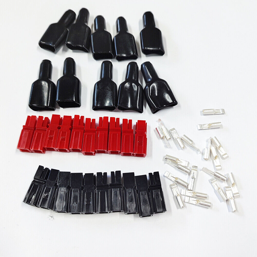 10/20/30/40/50/100 Sets 30Amp 45Amp Connector with Sleeve for Anderson Powerpole 10/20/30/40/50/100 Sets 30Amp 45Amp Connector with Sleeve for Anderson Powerpole