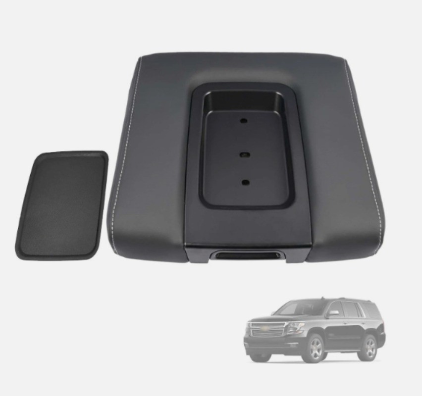 New 22881398 Middle Seat Black Console Armrest Lid For 14-17 Silverado Sierra US New 22881398 Middle Seat Black Console Armrest Lid For 14-17 Silverado Sierra US