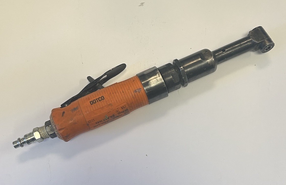 DOTCO 15LF284-62 2400 rpm THREADED 90° AIRCRAFT DRILL 1/4